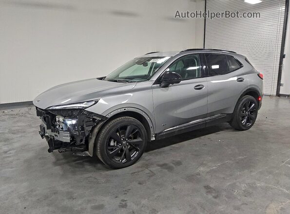 LRBFZPE45RD075222 2024 BUICK ENVISION Серый Передняя левая четверть