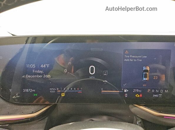 LRBFZPE45RD075222 2024 BUICK ENVISION Серый Вид щитка приборов