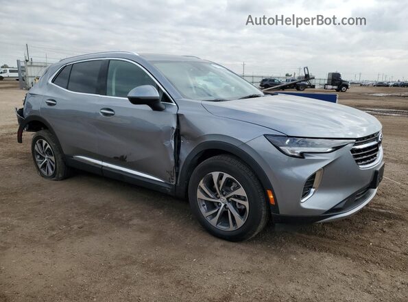 LRBFZPR40PD041020 2023 BUICK ENVISION Gray Delantero derecho