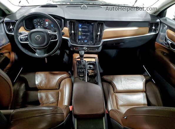 LVY992ML8JP007325 2018 VOLVO S90 Белый Вид панели приборов