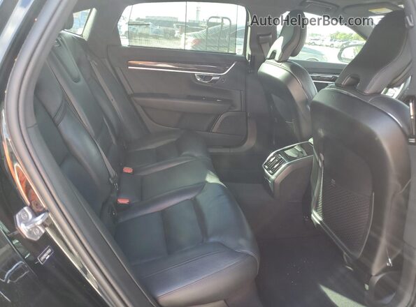LVYA22MK5LP175533 2020 VOLVO S90 Black Вид задніх сидінь