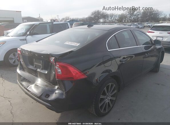 LYV402HM2JB178338 2018 VOLVO S60 INSCRIPTION Black Tył prawy