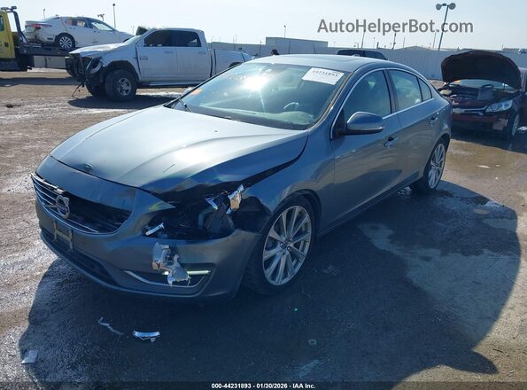 LYV402TK3JB168956 2018 VOLVO S60 INSCRIPTION Gray Przód lewy