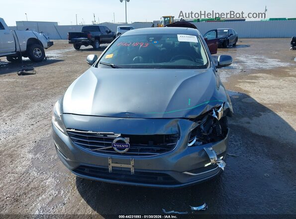 LYV402TK3JB168956 2018 VOLVO S60 INSCRIPTION Gray Widok zestawu wskaźników