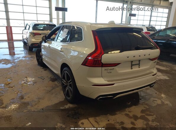 LYVBR0DM0KB283548 2019 VOLVO XC60 HYBRID Белый Задняя левая четверть