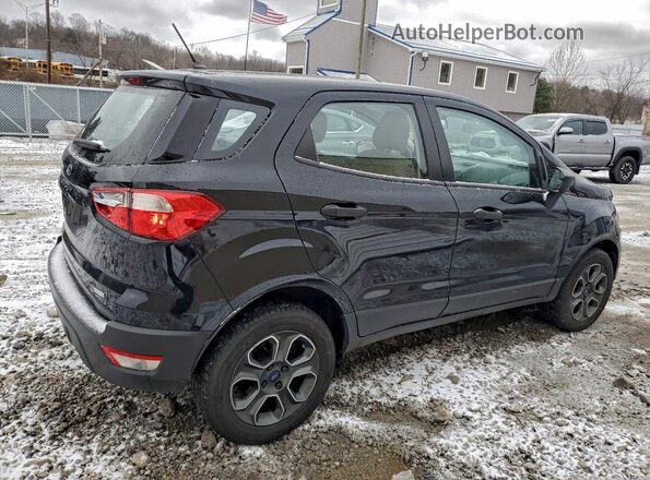 MAJ3P1RE5JC242236 2018 FORD ECOSPORT Black Задня права чверть
