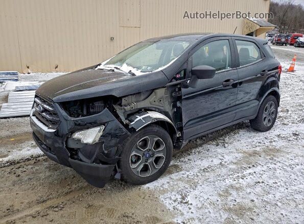 MAJ3P1RE5JC242236 2018 FORD ECOSPORT Black Передня ліва чверть