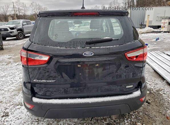 MAJ3P1RE5JC242236 2018 FORD ECOSPORT Black Вид ззаду