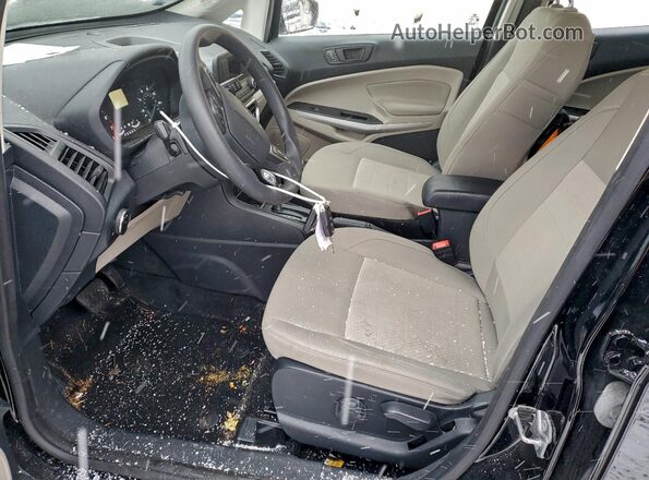MAJ3P1RE5JC242236 2018 FORD ECOSPORT Black Вид салону спереду