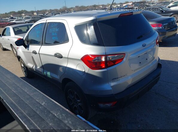 MAJ3S2FE4MC448371 2021 FORD ECOSPORT Серебряный Задняя левая четверть