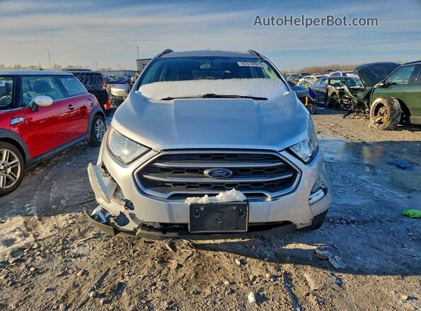 MAJ3S2GEXMC400906 2021 FORD ECOSPORT Silver Widok z przodu