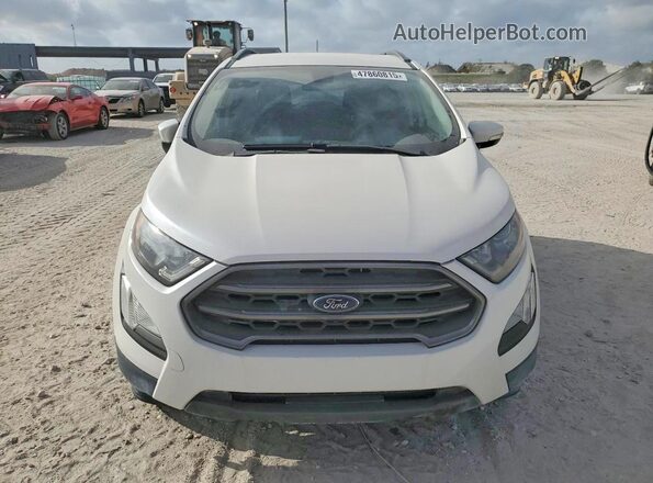 MAJ6P1CL4JC218174 2018 FORD ECOSPORT White Вид спереду