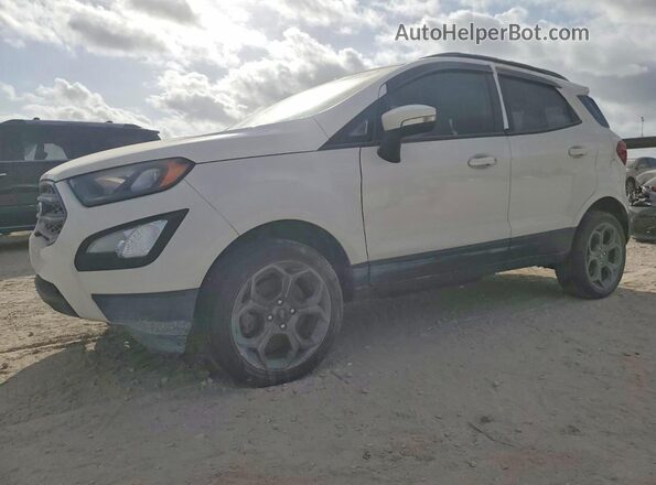 MAJ6P1CL4JC218174 2018 FORD ECOSPORT White Передня ліва чверть