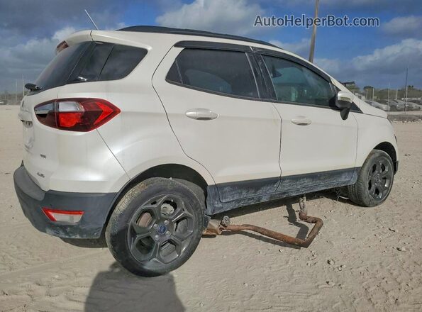 MAJ6P1CL4JC218174 2018 FORD ECOSPORT White Задня ліва чверть