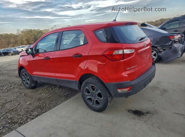 MAJ6P1SL0JC227682 2018 FORD ECOSPORT Red Задня ліва чверть