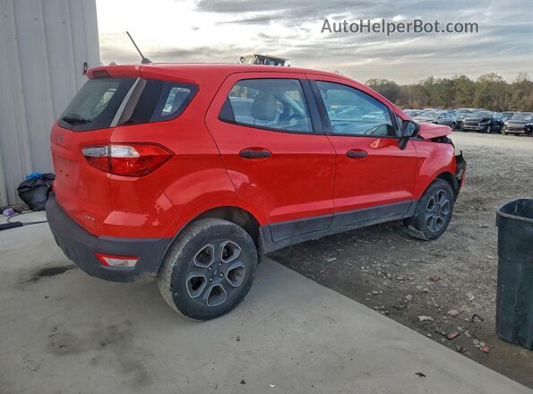 MAJ6P1SL0JC227682 2018 FORD ECOSPORT Red Задня права чверть
