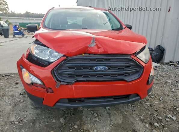 MAJ6P1SL0JC227682 2018 FORD ECOSPORT Red Вид спереду