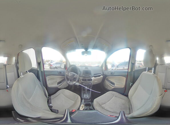 MAJ6P1SL0JC227682 2018 FORD ECOSPORT Red Панорамний вид салону 360°