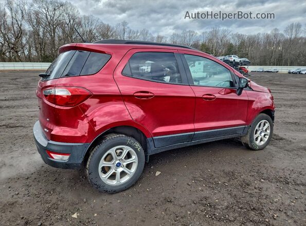 MAJ6P1UL2JC219953 2018 FORD ECOSPORT Red უკანა მარჯვენა