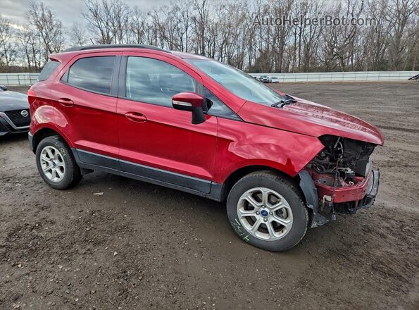 MAJ6P1UL2JC219953 2018 FORD ECOSPORT Red წინა მარჯვენა