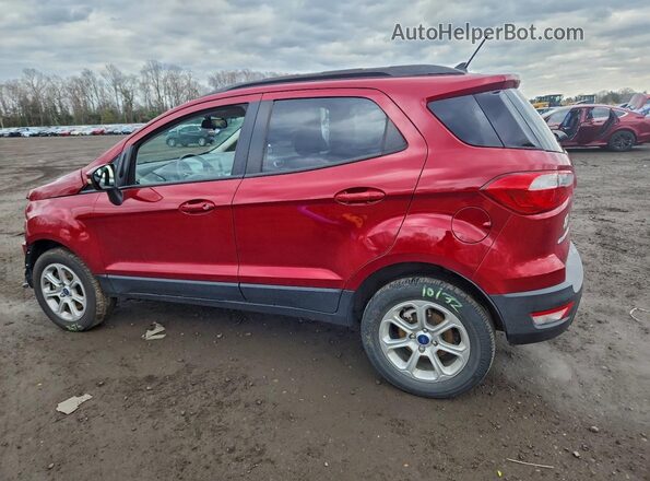 MAJ6P1UL2JC219953 2018 FORD ECOSPORT Red უკანა მარცხენა