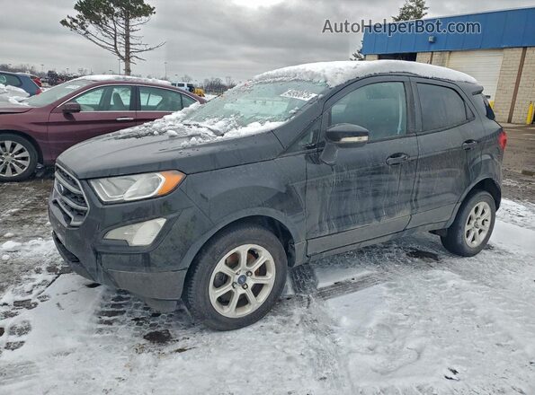MAJ6P1UL5JC186124 2018 FORD ECOSPORT Black Przód lewy