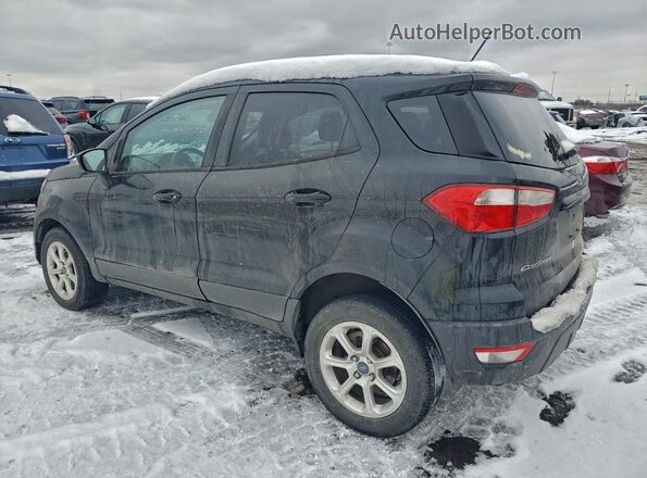 MAJ6P1UL5JC186124 2018 FORD ECOSPORT Black Tył lewy