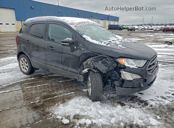 MAJ6P1UL5JC186124 2018 FORD ECOSPORT Black Przód prawy