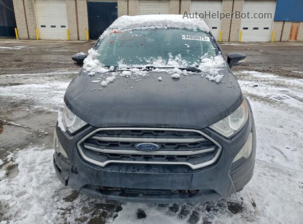 MAJ6P1UL5JC186124 2018 FORD ECOSPORT Black Widok z przodu