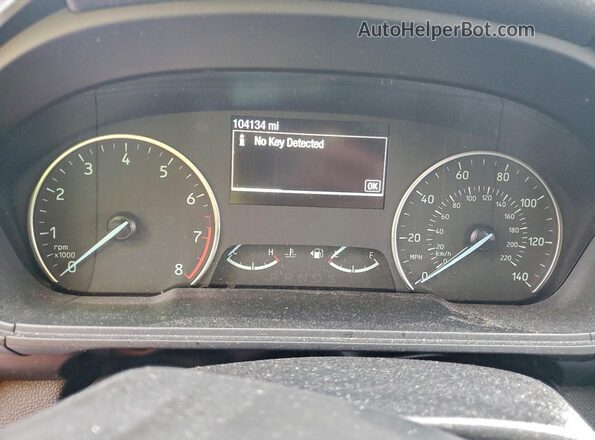 MAJ6P1UL5JC186124 2018 FORD ECOSPORT Black Widok zestawu wskaźników