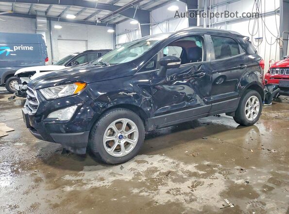 MAJ6P1UL8JC161444 2018 FORD ECOSPORT Black Przód lewy