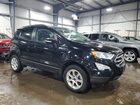 2018 Ford Ecosport Se Black vin: MAJ6P1UL8JC161444 2018 Ford Ecosport Se Black vin: MAJ6P1UL8JC161444