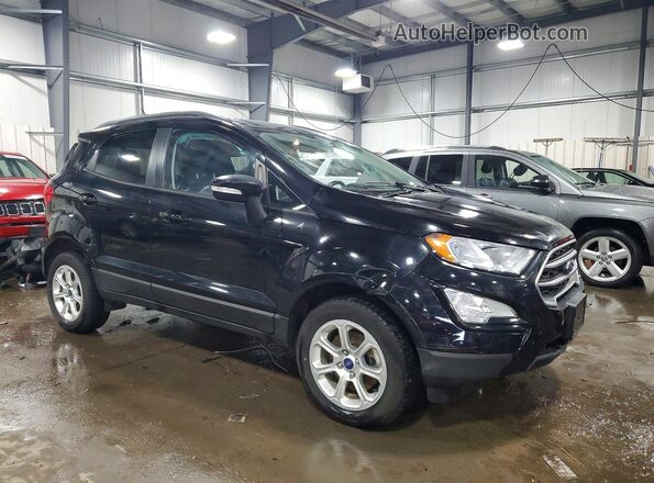 MAJ6P1UL8JC161444 2018 FORD ECOSPORT Black Przód prawy