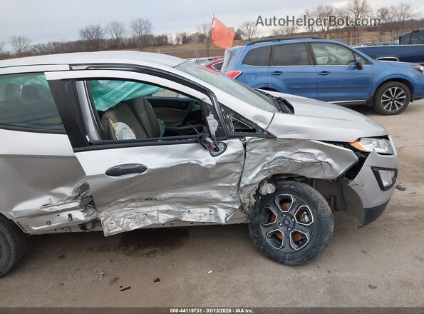 MAJ6S3FL6NC459665 2022 FORD ECOSPORT Серебряный Вид спереди