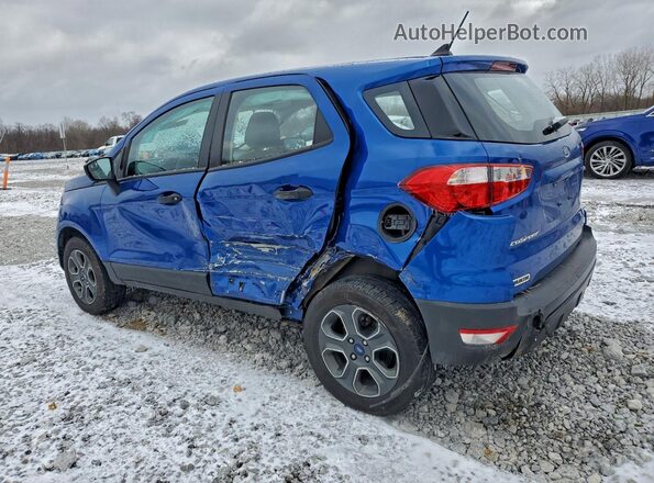 MAJ6S3FL8MC452005 2021 FORD ECOSPORT Blue Tył lewy