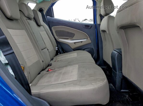 MAJ6S3FL8MC452005 2021 FORD ECOSPORT Blue Widok wnętrza z tyłu