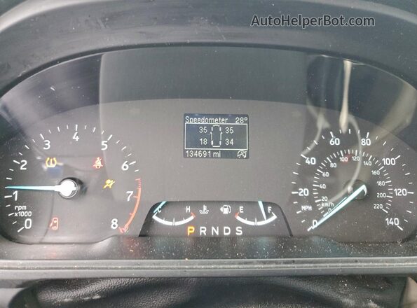 MAJ6S3FL8MC452005 2021 FORD ECOSPORT Blue Widok zestawu wskaźników