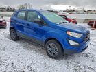 2021 Ford Ecosport S Blue vin: MAJ6S3FL8MC452005