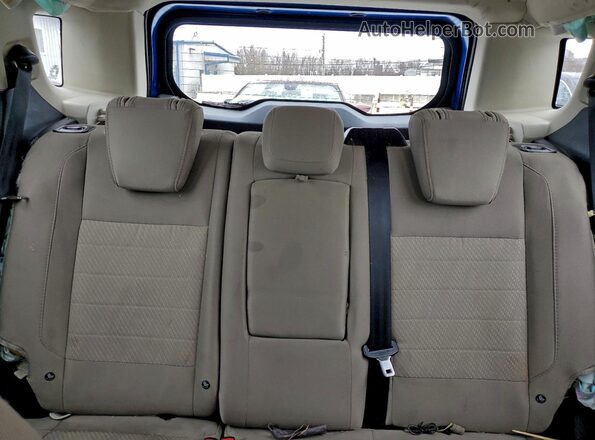 MAJ6S3FL8MC452005 2021 FORD ECOSPORT Blue Widok tylnych siedzeń
