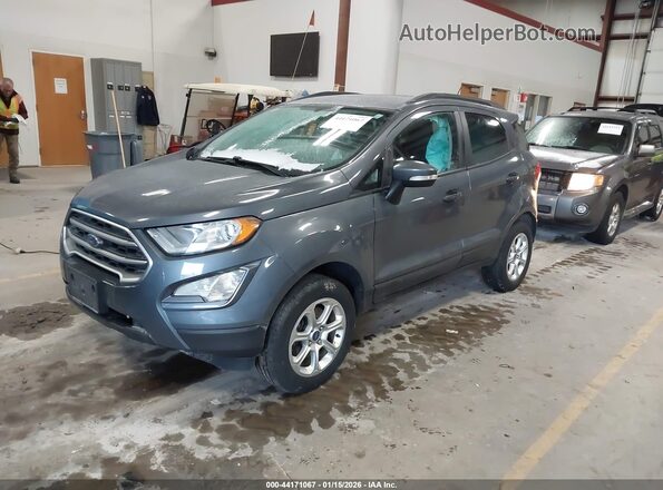 MAJ6S3GL4KC254002 2019 FORD ECOSPORT Gray Przód lewy