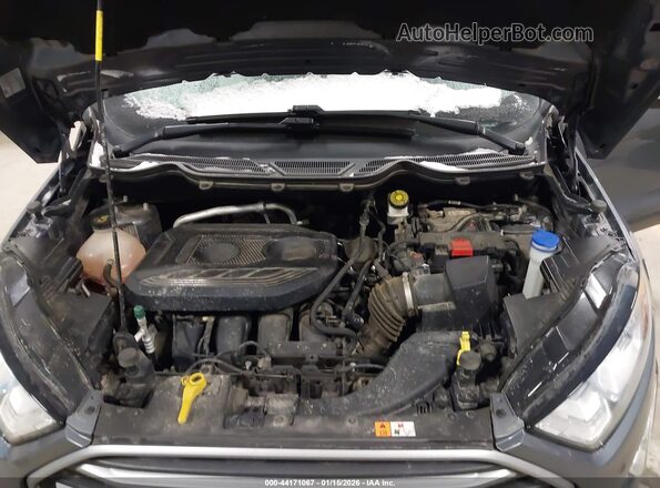 MAJ6S3GL4KC254002 2019 FORD ECOSPORT Gray Widok z tyłu