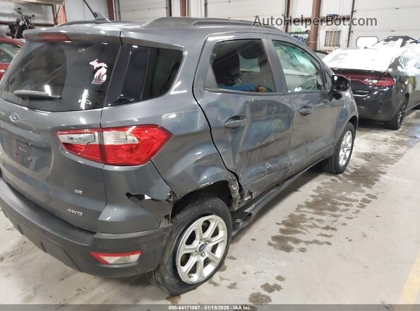 MAJ6S3GL4KC254002 2019 FORD ECOSPORT Gray Widok z przodu