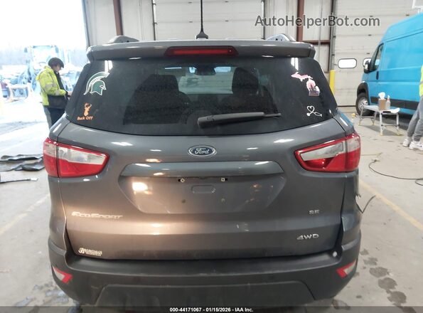 MAJ6S3GL4KC254002 2019 FORD ECOSPORT Gray 