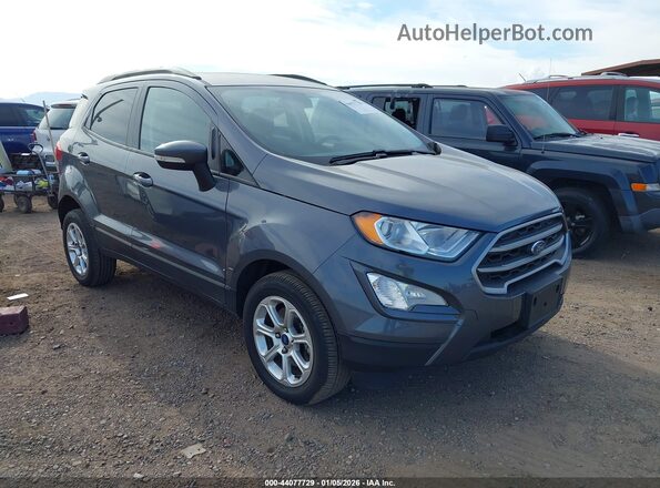 MAJ6S3GL5NC465620 2022 FORD ECOSPORT Gray Przód prawy