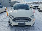 2019 Ford Ecosport Se Белый vin: MAJ6S3GL9KC283107