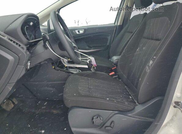 MAJ6S3GL9KC283107 2019 FORD ECOSPORT Белый Вид салона спереди