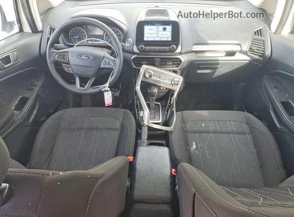 MAJ6S3GL9KC283107 2019 FORD ECOSPORT Белый Вид панели приборов