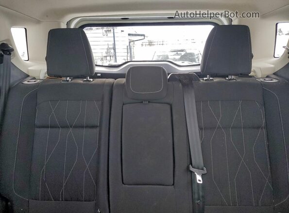 MAJ6S3GL9KC283107 2019 FORD ECOSPORT Белый Вид задних сидений