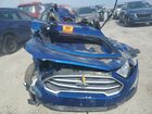 2022 Ford Ecosport Se Синий vin: MAJ6S3GLXNC458386