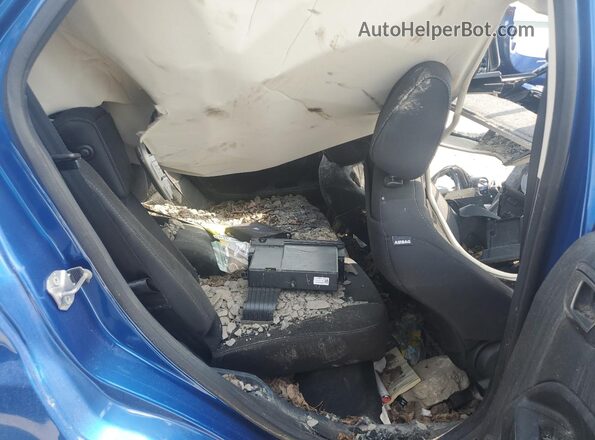 MAJ6S3GLXNC458386 2022 FORD ECOSPORT Синий Вид задней части салона